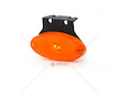 LAMPA OBRYS.DIODOWA OWALNA ZOLTA Z UCHWY WAS W64/305Z