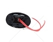 LAMPA OBRYS.LED CZERWONA 12/36V OWALNA  FT-067CLEDDARK