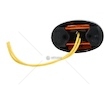 LAMPA OBRYS.LED ZOLTA 12/36V OWALNA  FT-067ZLED