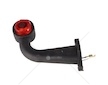 LAMPA OBRYS.R5W 12-24V BIALO/CZERWONA  FT-033F