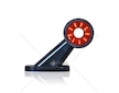 LAMPA OBRYS.SKOSNA KROTKA DIODOWA LEWA WAS W21.7WW/510BCL