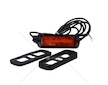 LAMPA OSTRZEGAWCZA 12/24V PLASKA WAS 1469ECO