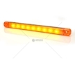 LAMPA POZYCYJNA POMARANCZOWA BOCZNA 9LED WAS W97.4B