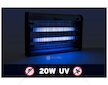 Lapač hmyzu, insekticidní UV lampa 20W GEKO