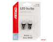 LED BUBLS 360 Pure Light Series STANDARD T10 W5W 2x3020 SMD White 12V/24V AMIO-03726