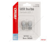 LED BUBLS 360 Pure Light Series STANDARD T10 W5W 3x3020 SMD White 12V/24V AMIO-03725