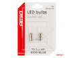 LED BUBLS STANDARD Blue T5 12V 3030 1LED HP AMIO-03728