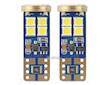 LED CANBUS 12SMD 2835 T10e (W5W) White 12V / 24V