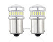 LED CANBUS 3014 24SMD + 3030 6SMD 1156 BA15S P21W R10W R5W White 12V/24V