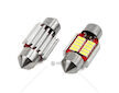 LED CANBUS 4014 10SMD Festoon C5W C10W C3W 31mm White 12V/24V