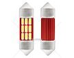 LED CANBUS 4014 12SMD Festoon C5W C10W C3W 31mm White 12V/24V