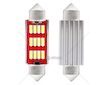 LED CANBUS 4014 12SMD Festoon C5W C10W C3W 41mm White 12V/24V