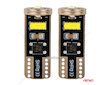LED CANBUS BULBS T10e W5W 3x2055 SMD White 12V/24V AMIO-03720