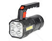 LED pracovní baterka 4LED + COB 1200mAh - 03273