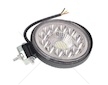 LED pracovní světlo 12V 33 LED, kulaté FI110 šířka 28mm