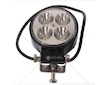 LED pracovní světlo 12W, 10-30V 4x3W FI83mm