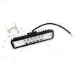 LED pracovní světlo, 16LED 10-30V stroboskop, hliníkové pouzdro, 145x35x35