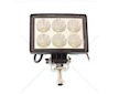 LED pracovní světlo 18W, 12-24V, 6x3W, 128x82mm