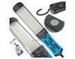 LED pracovní světlo 230 V, 15 W, s magnetem a háčkem - GEKO