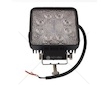 LED pracovní světlo 24W, 10-30V, 8x3W 108x108x40mm