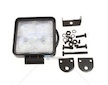 LED pracovní světlo 24W,12-24V, 8x3W, 110x110mm