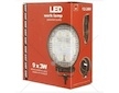 LED pracovní světlo 27W, 12-24V 9x3W LED průměr 116mm kulatá