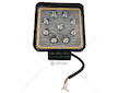 LED pracovní světlo 9LED+ obrysové světlo,12-36V, 110x110x35mm, hliník