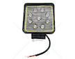LED pracovní světlo 9LED+ obrysové světlo,12-36V, 110x110x35mm, hliník
