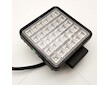 LED pracovní světlomet 30LED 30W čtverec 12/24V s vypínačem