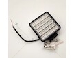LED pracovní světlomet 30LED 30W čtverec 12/24V s vypínačem