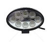 LED pracovní svítilna 10-30V 8x3W LED oválná 140x85x55