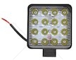 LED prostorové světlo 12/24V, 16xLED, čtvercové MAR-POL