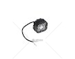 LED prostorové světlo 4xLED+1xLED s konvexní čočkou