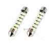LED STANDARD 3014 18SMD Festoon C5W C10W C3W 41mm White 12V