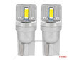 LED STANDARD BULBS T10 W5W 2x1860 SMD White 12V/24V AMIO-03719