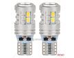 LED STANDARD BULBS T10 W5W 6x3020 + 1x3030 SMD White 12V/24V AMiO-03718