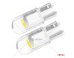 LED STANDARD T10 W5W COB HPC 12V Clear white