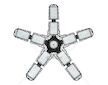 LED stropní svítidlo do dílny 90 W 8300 lm skládací KELTIN