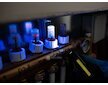 LED svítilna 400 lm, 800 mAh, UV světlo, laserové ukazovátko, magnet - TVARDY