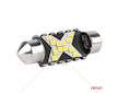 LED žárovka CANBUS 12SMD Festoon C5W 2016 41mm White 12/24V AMiO-04238