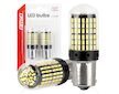 LED žárovka CANBUS BA15S P21W R10W R5W 600lm 144SMD Bílá 12V 24V AMiO-04473