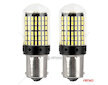 LED žárovka CANBUS BA15S P21W R10W R5W 600lm 144SMD Bílá 12V 24V AMiO-04473