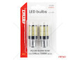 LED žárovka CANBUS BA15S P21W R10W R5W 600lm 144SMD Bílá 12V 24V AMiO-04473