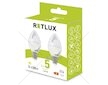 LED žárovka Candle eko sada 2x5W E14 C37 WW REL 34 RETLUX