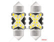 LED žárovky CANBUS 12SMD Festoon C5W 2016 31mm White 12/24V AMiO-04235