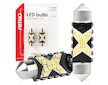 LED žárovky CANBUS 12SMD Festoon C5W 2016 36mm White 12/24V AMiO-04236
