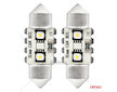 LED žárovky CANBUS 12SMD Festoon C5W 3838 31mm White 12/24V AMiO-04247