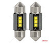 LED žárovky CANBUS 31mm 2525 3SMD White 12/24V AMIO-05006