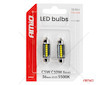 LED žárovky CANBUS 36mm 2525 6SMD White 12/24V AMIO-05007