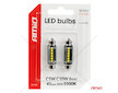 LED žárovky CANBUS 41mm 2525 6SMD White 12/24V AMIO-05009